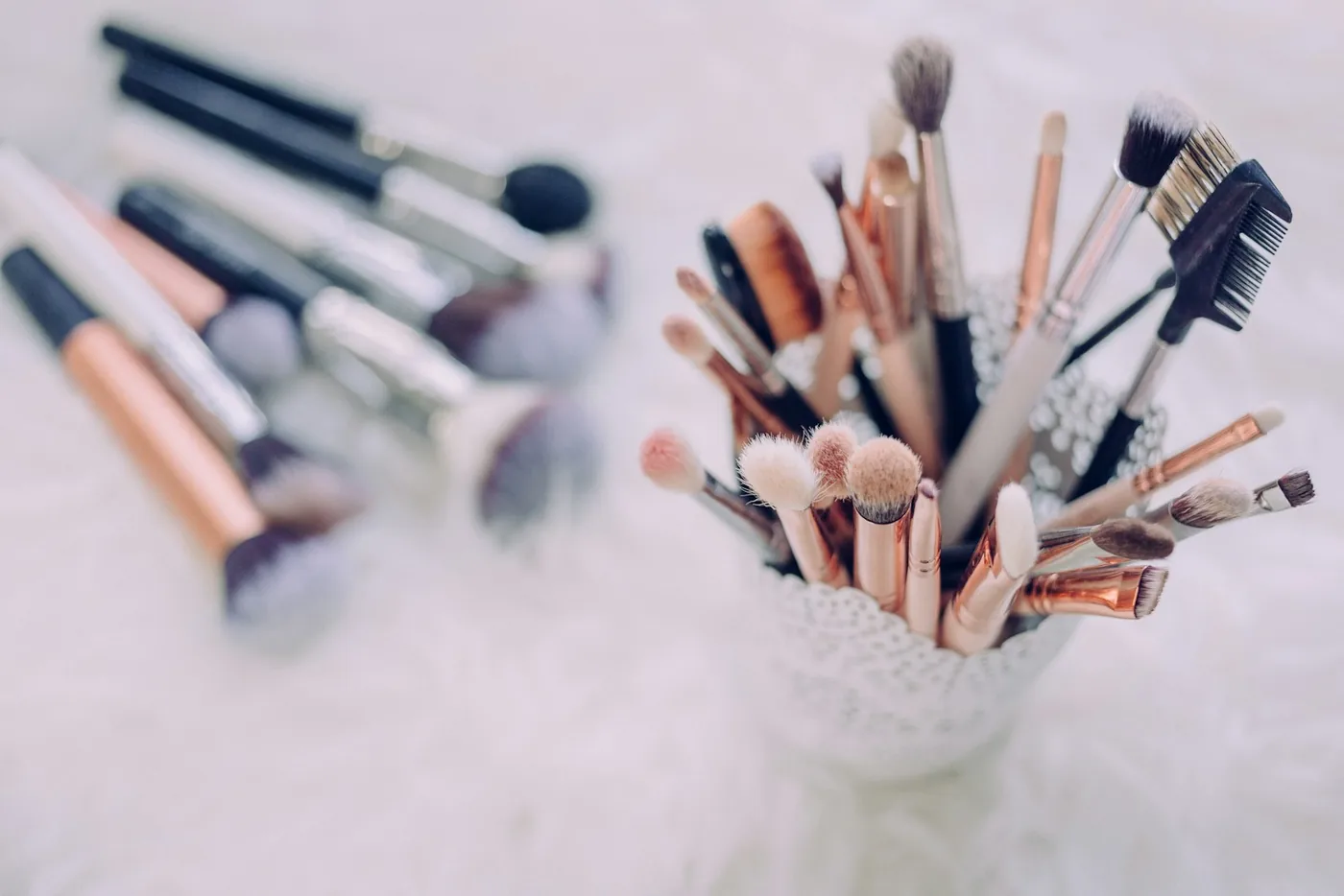 Beauty editorial detail